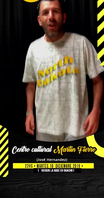 #martes 10 #jujuy #centrocultural #martinfierro #teatro!! (#josehernandez)