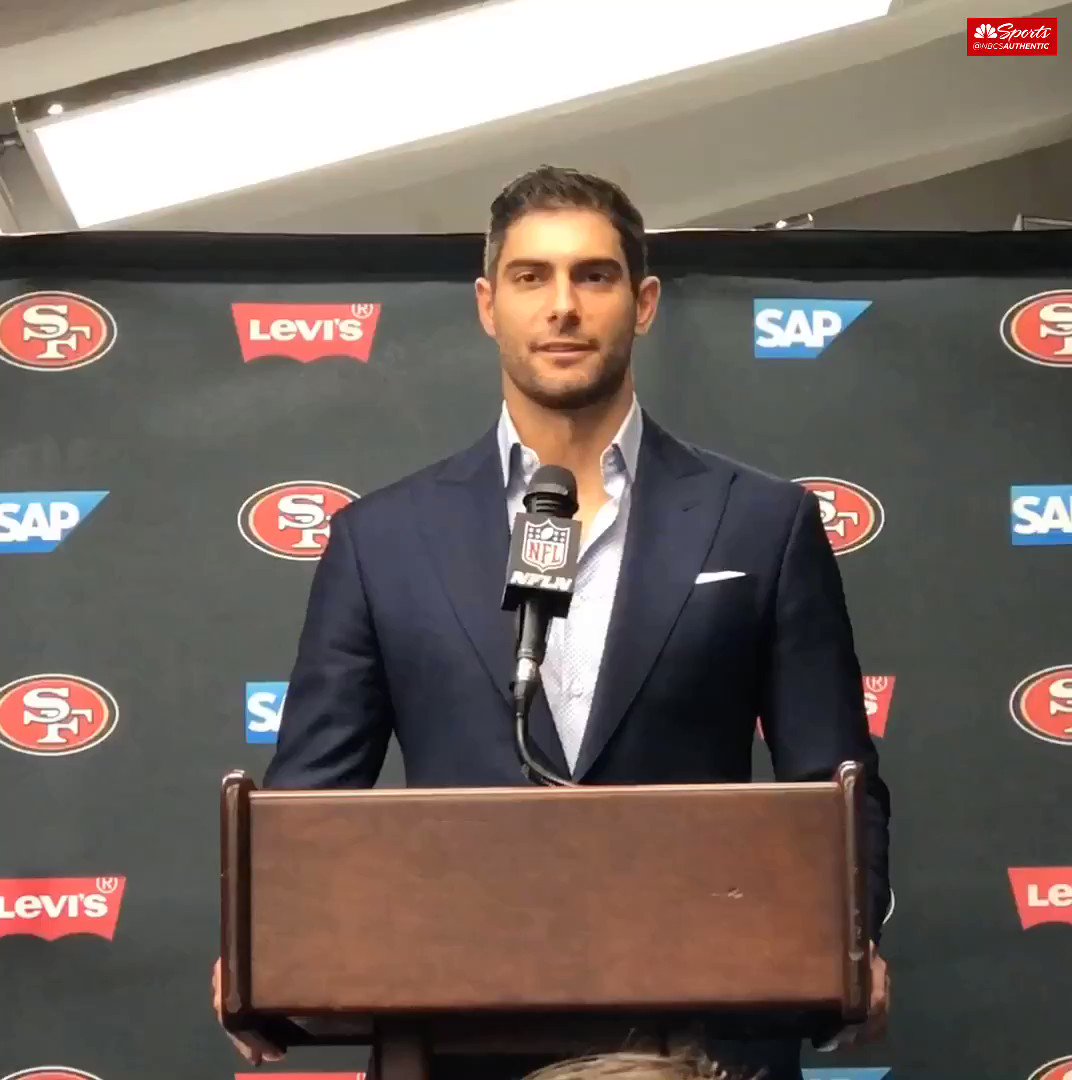 @MaioccoNBCS's photo on garoppolo