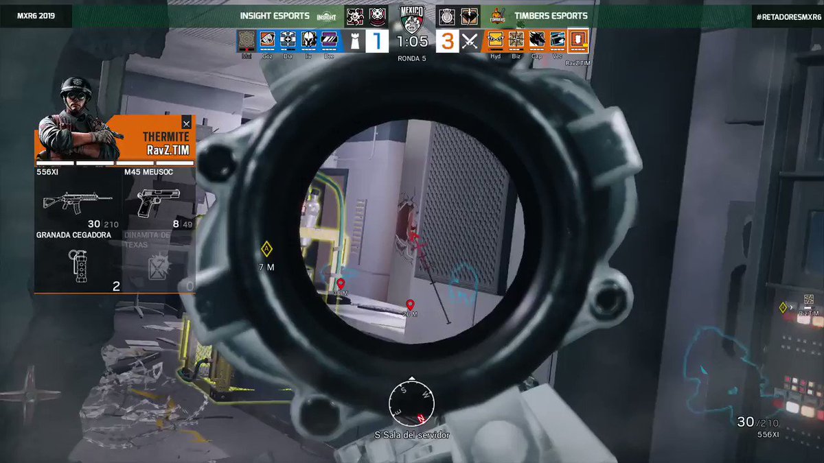 .@TimbersEsports está imparable. Plantan el SEDAX y se llevan la ronda. #RetadoresMxR6