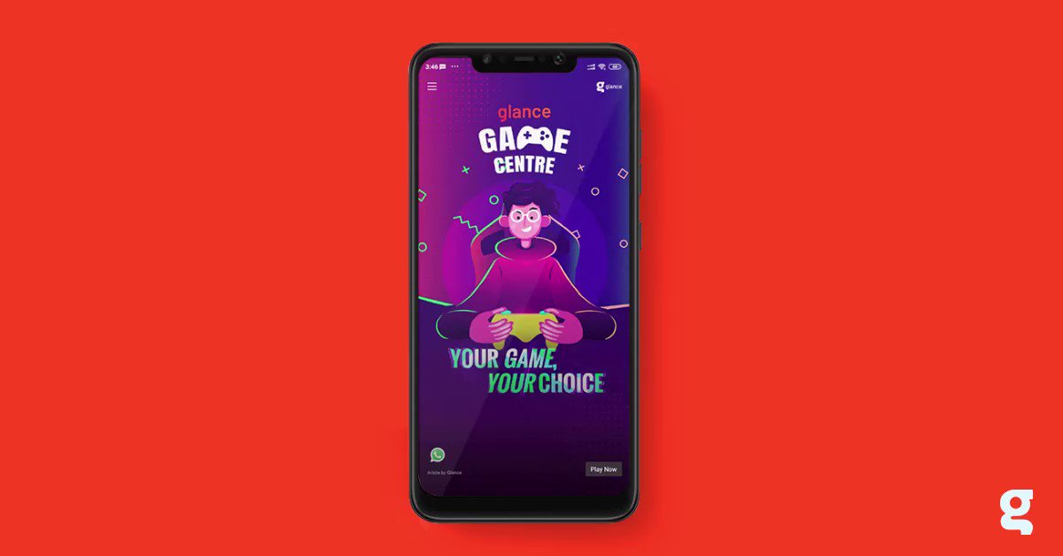 Have a fun time by playing entertaining games right on your Glance lockscreen. Do you have your Glance-enabled phone yet? #UnlockZindagi