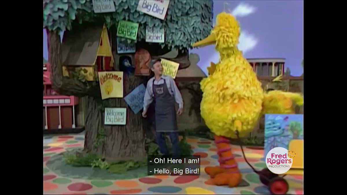 "He was definitely one-of-a-kind, because he never talked down to the children."
From a 2018 retrospective @PBS special, Caroll Spinney on #MisterRogers and the time @BigBird visited the Neighborhood of Make-Believe. @HistoryMuppet @MisterRogersSay