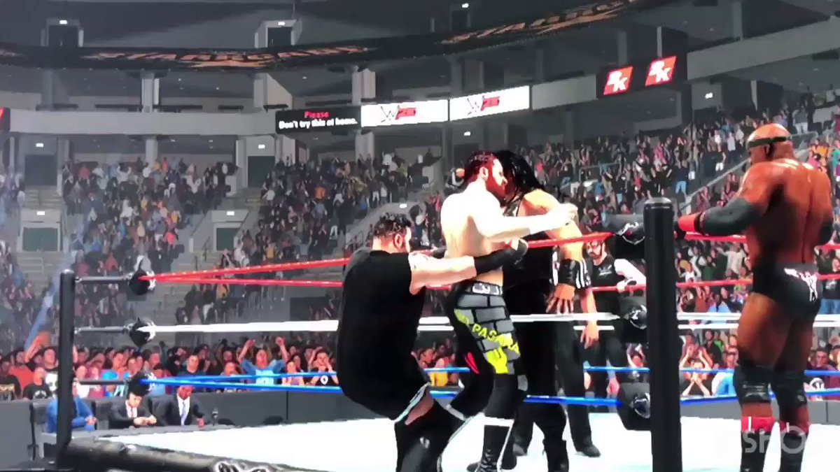#WWEstarrcade #WWENetwork special #juneppv #KevinOwens #SamiZayn & #BobbyLashley ๐#TheShield pt4