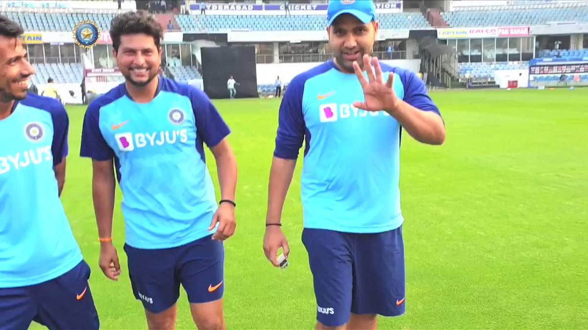 BCCI (@BCCI) on Twitter photo 2019-12-10 04:15:19 MUST WATCH: Rapidfire ft. Kuldeep, Chahal and the HITMAN ππ Many fun facts from the spin twins @yuzi_chahal & @imkuldeep18 on the questions curated by @ImRo45 π£οΈ - by @RajalArora Full Video Link here π½οΈππ bit.ly/2YzXDIk MUST WATCH: Rapidfire ft. Kuldeep, Chahal and the HITMAN ππ Many fun facts from the spin twins @yuzi_chahal & @imkuldeep18 on the questions curated by @ImRo45 π£οΈ - by @RajalArora Full Video Link here π½οΈππ bit.ly/2YzXDIk