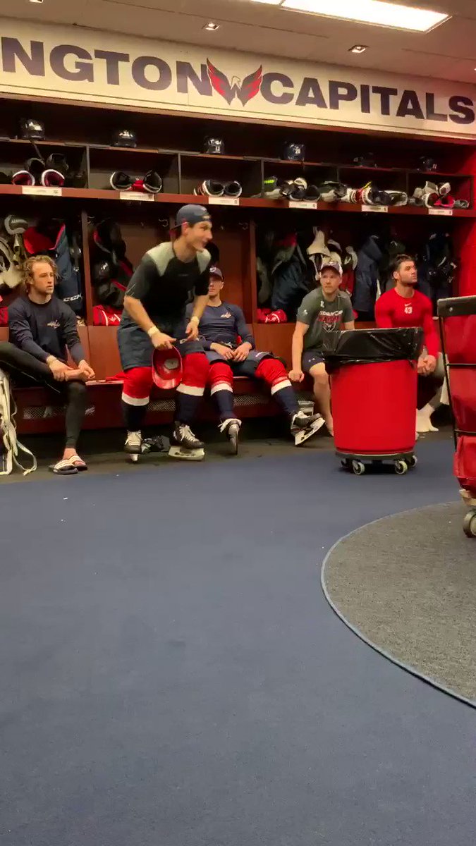 Washington ☃️ Capitals (@Capitals) on Twitter photo 2019-12-12 03:01:34 Obvi. @TJOshie77 ⛑ Obvi. @TJOshie77 ⛑