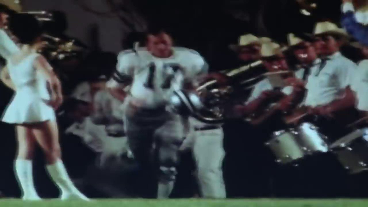 Happy birthday in heaven Dandy Don Meredith.

 