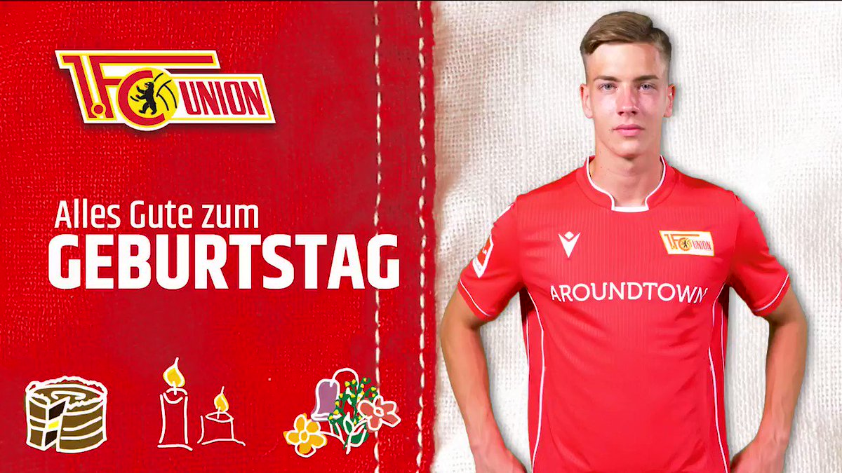 Herzlichen Glückwunsch zum 18. Geburtstag Laurenz 🍀🎁🎂#fcunion #eisern #laurenzdehl #geburtstag #berlin