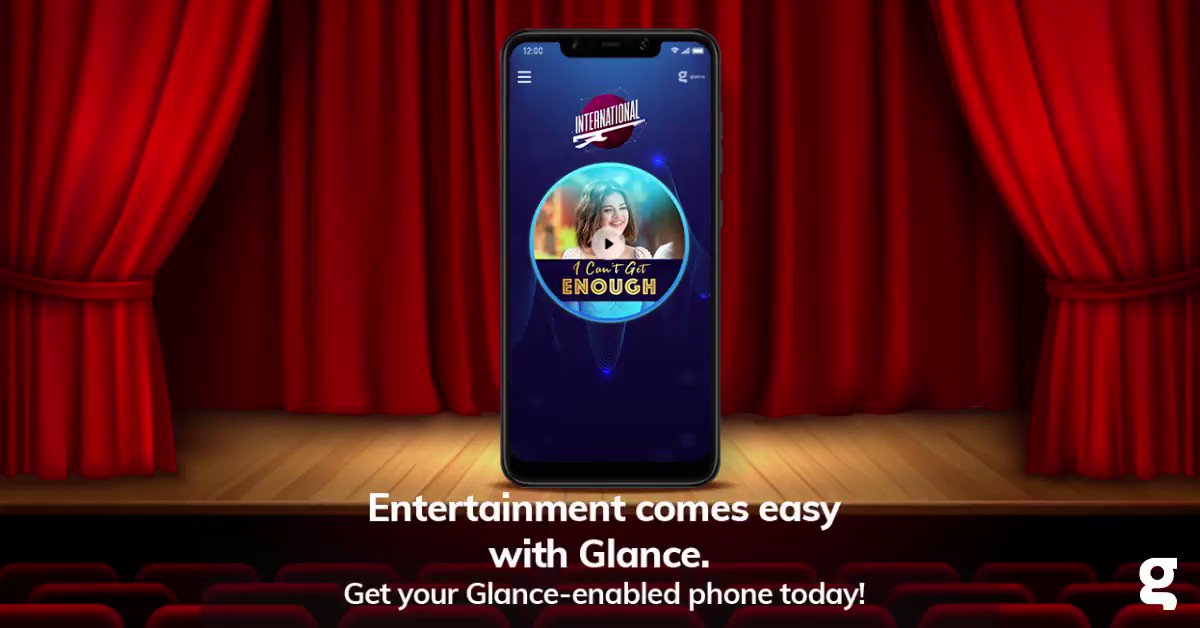 Look right on your Glance lockscreen to stay up-to-date and entertained. Get Glance today. #UnlockZindagi #fridayfeelings