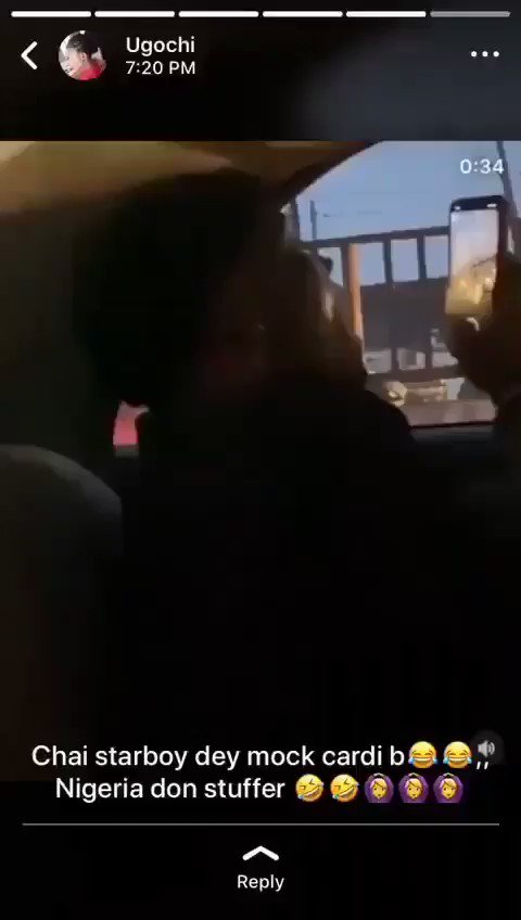Wizzy at it again
This man is clown π€£π€£
Mocking Cardi b π€£
#WizkidAppreciationDay
#ShattaShunsWizkidOverXTWOJ