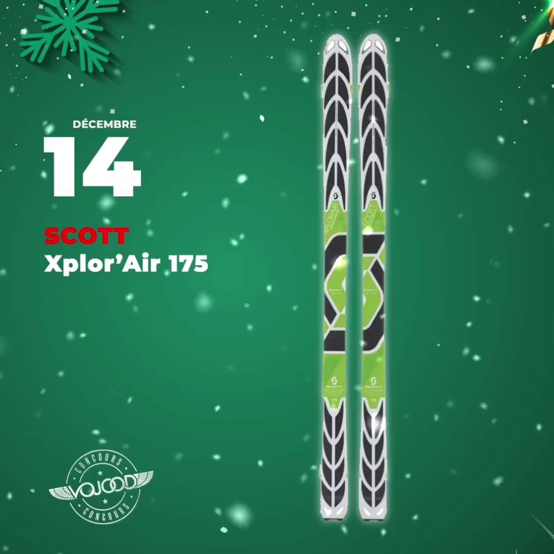 🎅🏼14 Décembre🎁
Participe et GAGNE tes skis @scottfreeski Xplor'Air 175 🎉
Rendez-vous sur http://www.vojoodmedia.com
#calendrierdelavent #adventcalendar #raffle #concours #calendrierdelavent2019 #adventcalendar2019 #giveaway #lausanne #vaud #suisse #ski #scott #xplorair