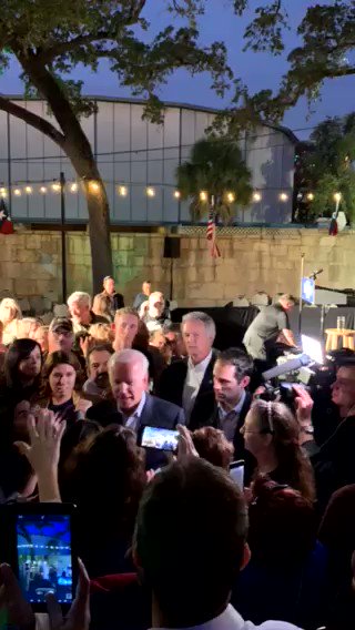 Earning every single vote — one selfie at a time!