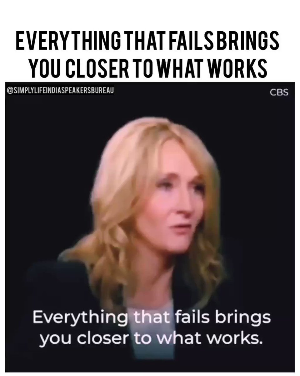 Everything that fails brings you closer to what works...#SaturdayMotivation #failure #ThinkBIGSundayWithMarsha #PositiveVibes #positivethinking #motivation #Inspiration #SimlyLifeIndiaSpeakersBureau