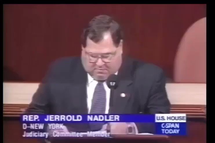 Coup Chair Of The House : Jabba the Hutt @RepJerryNadler December 19,1998 “This Partisan Coup-d’etat Will Go Down In Infamy In The 2020 Election Of This Country !! May the Force Be With You @realDonaldTrump #ImpeachmentVote