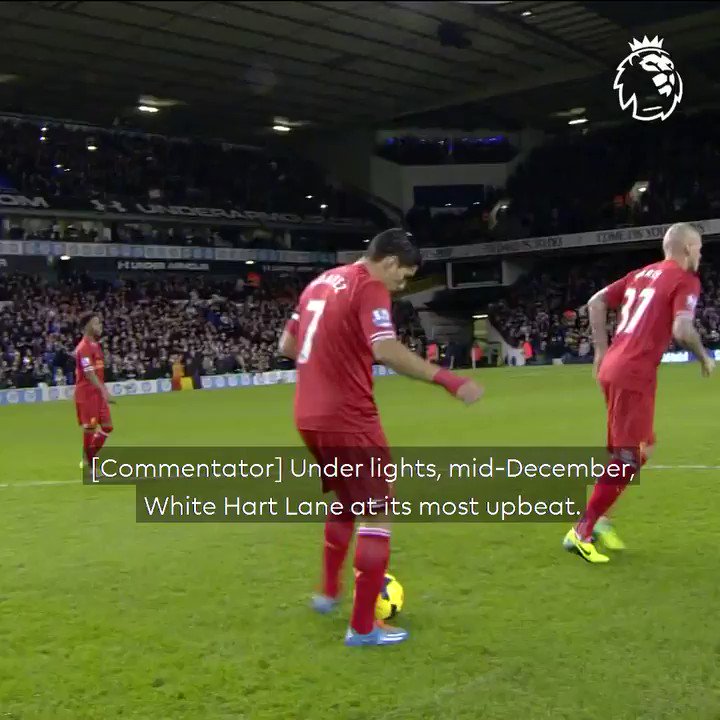 Premier League (@premierleague) on Twitter photo 2019-12-15 12:19:53 Just sublime, @LFC! 🖐 goals at White Hart Lane from the Reds #OnThisDay in 2013, as they blew Spurs away... Just sublime, @LFC! 🖐 goals at White Hart Lane from the Reds #OnThisDay in 2013, as they blew Spurs away...