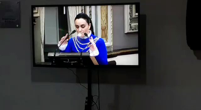 La ausencia del gobernador de #Puebla, @MBarbosaMX, en su primer informe de actividades, se debe a que no tiene nada que informar, sentenció @monica_rdv , coordinadora del @GLPAN_Puebla