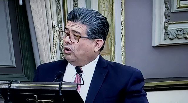 #1erInformeMiguelBarbosa | @Javier_CasiqueZ afirmó que el Gobierno de #Puebla debe pasar de las buenas intenciones a los hechos para dar resultados a los ciudadanos📹@JulioC_Morales