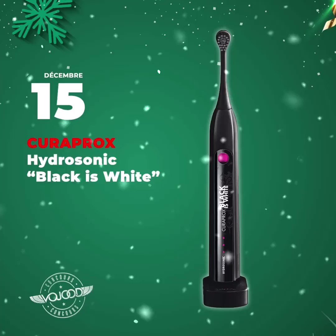🎅🏼 15 Décembre 🎁
Participe et GAGNE ta brosse à dents @CuraproxInt Hydrosonic "Black Is White" 🎉
Rendez-vous sur http://www.vojoodmedia.com
#calendrierdelavent #adventcalendar #concours #calendrierdelavent2019 #adventcalendar2019 #giveaway #curaprox @CuraproxSchweiz