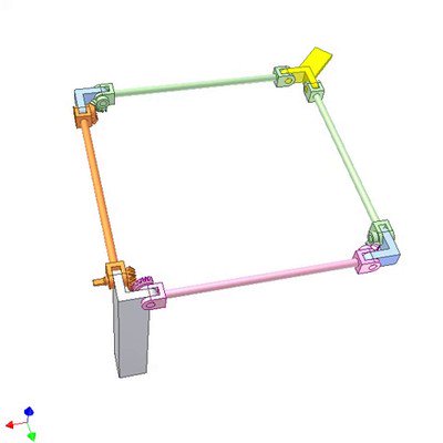 Folding a Square Frame