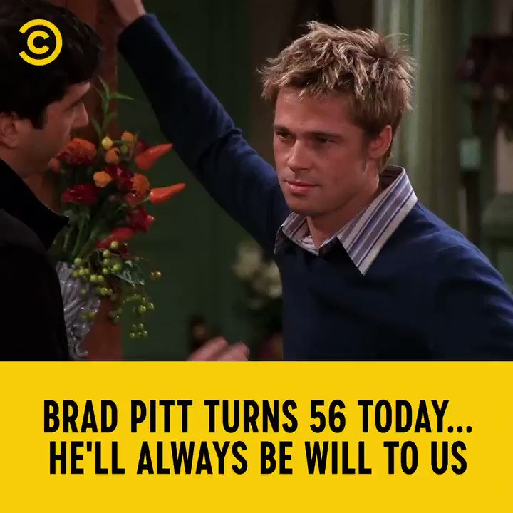 We\re all wishing Brad Pitt a Happy Birthday, we\ll never forget his hilarious cameo on   