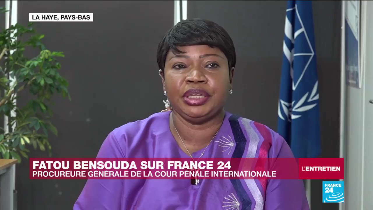 Marc Perelman on Twitter "Exclusif france24 la procureure de la CPI sur la Palestine "la