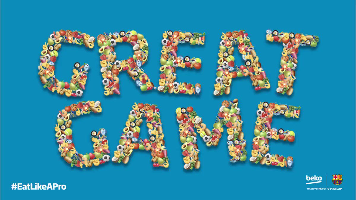 Half time at Camp Nou —and what a thrilling game of football it's been so far! Let’s keep cheering together for @fcbarcelona in the second half! #ForçaBarça #EatLikeAPro