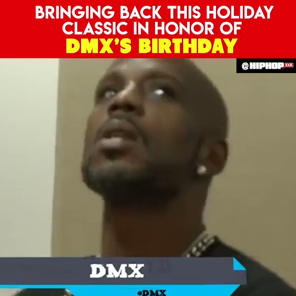 Happy Birthday, DMX! Drop your favorite X track below  ( : ) 