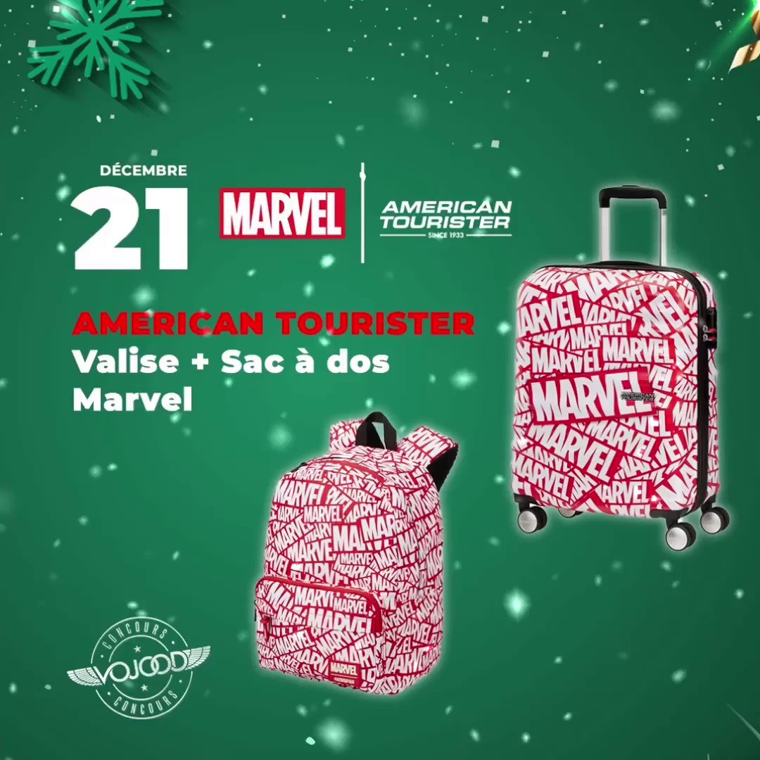 🎅🏼21 Décembre🎁
Participe et GAGNE ton pack @AmTouristerEU @DisneyFR @Marvel 🎉
Rendez-vous sur http://www.vojoodmedia.com
#calendrierdelavent #adventcalendar #concours #calendrierdelavent2019 #adventcalendar2019 #americantourister #disney #Marvel @MarvelFR @AmTourister
