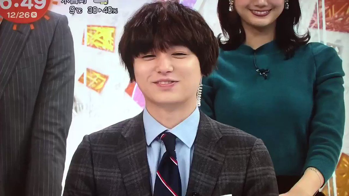 年内最後いのピク 伊野尾サンタ やはり日本トレンド入りです 毎週の恒例行事 伊野尾くん強い 可愛い めざましテレビ 伊野尾慧 いのピク ツイレポ