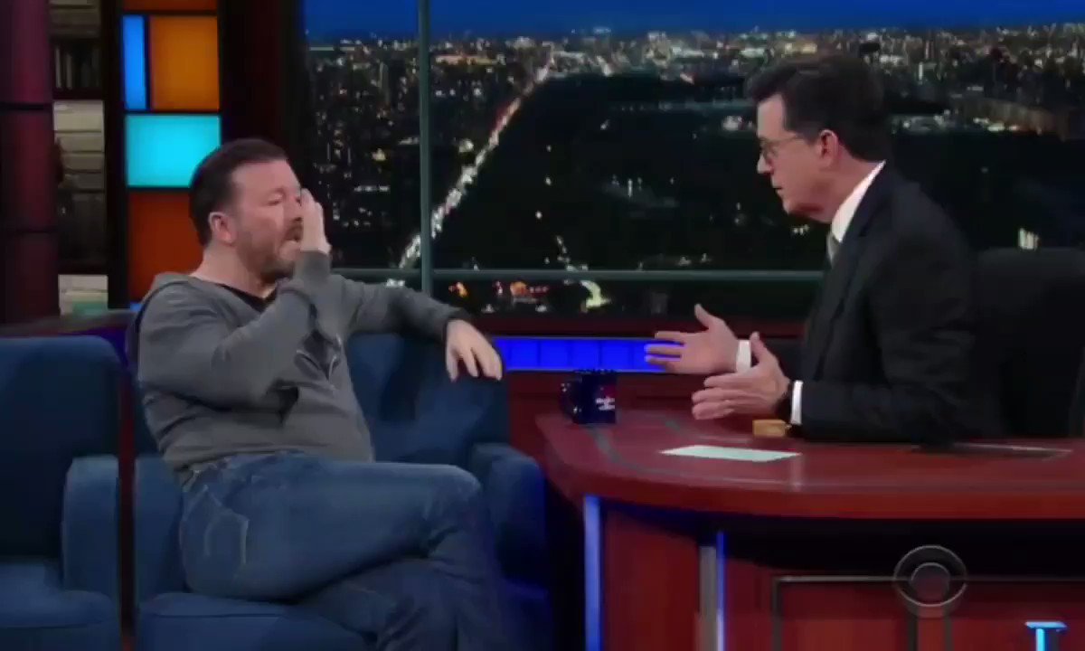 Liberal Görüş on Twitter: "Ricky Gervais sunucuya ateizmi anlatıyor
