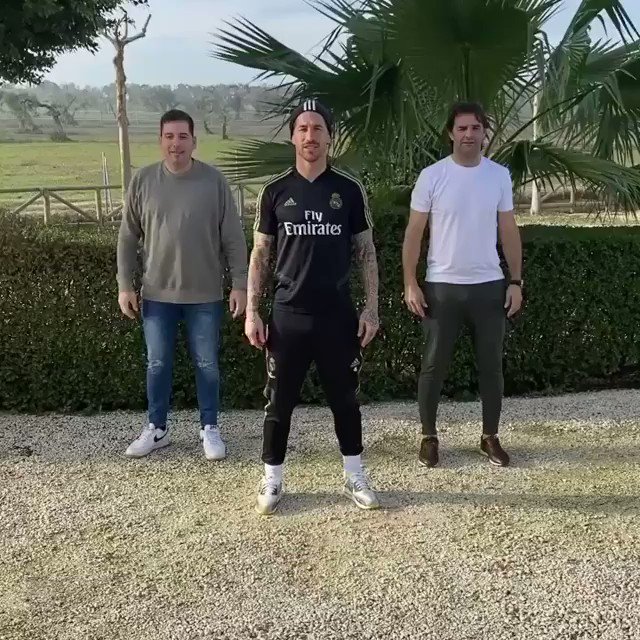 Sportscenter On Twitter Maletero Tubo Escape El Capitán Sergio Ramos Comanda El Barco Incluso Afuera De Las Canchas