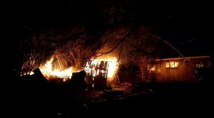 Melding brandweer Hulstweg Kootwijkerbroek