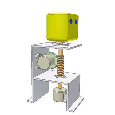 Robot Head of DoF (Up-Down and Turn)