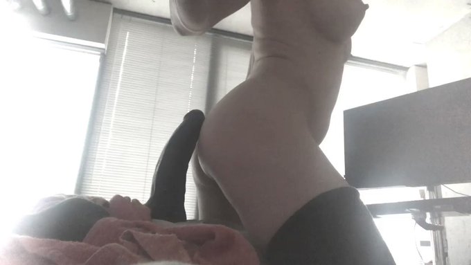 Editing some self shot footage with a big toy for OnlyFans.  Hopefully I&rsquo;ll post a few clips this afternoon<a href="/tag/clip"class="tags"><span>#clip</span></a><a href="/tag/pantyhosestockings"class="tags"><span>#pantyhosestockings</span></a>