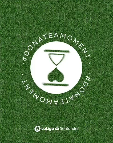Los Embajadores de @LaLiga se unen al movimiento #DonateAMoment de @BKTTires.
Comparte en tus redes como donarás tu tiempo estas navidades.
https://t.co/6uEfjzz27w
#LaLigaAmbassadors #DonateAMoment #BKT https://t.co/WbQYjFrdJH