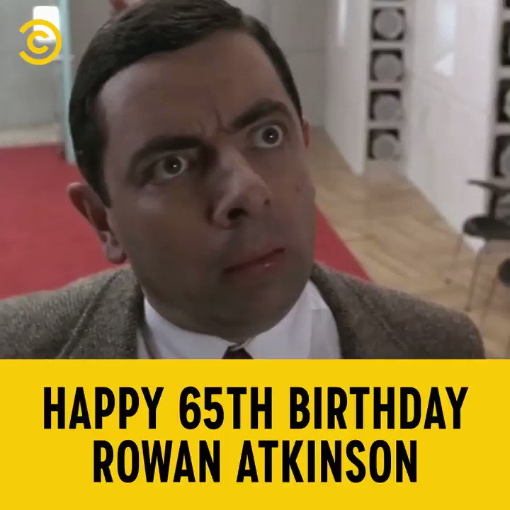 Happy Birthday to one of the true icons of British comedy, Rowan Atkinson 