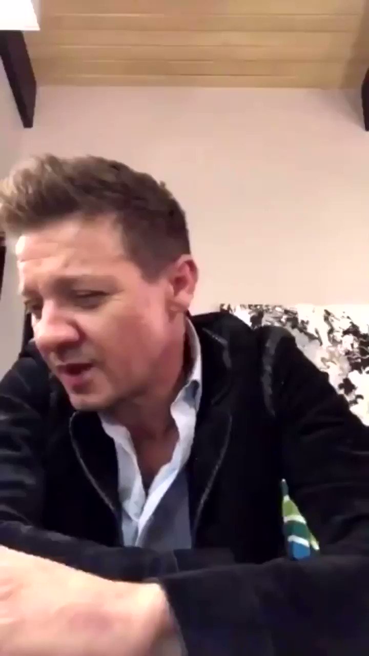 Happy birthday  Jeremy renner                                                  