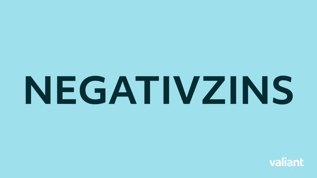 Valiant Bank En Twitter Negativzinsen Einfach Erklart Passend Zum Thema Unser Neues Video T Co 3tvoyoxk7k T Co Vc0mnyllr1