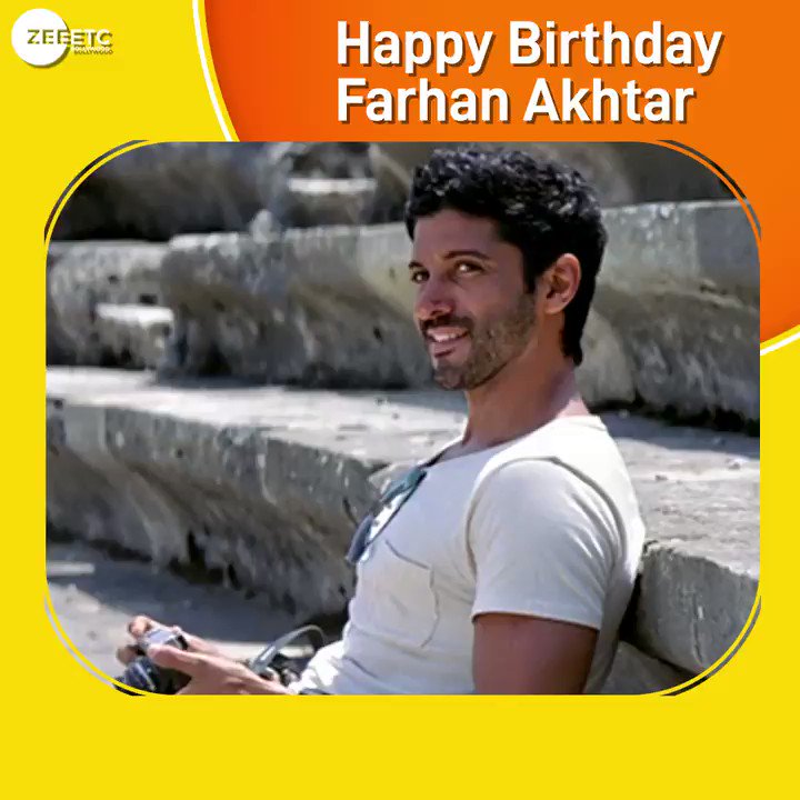 Wishing the multi talented Farhan Akhtar a very Happy Birthday.  