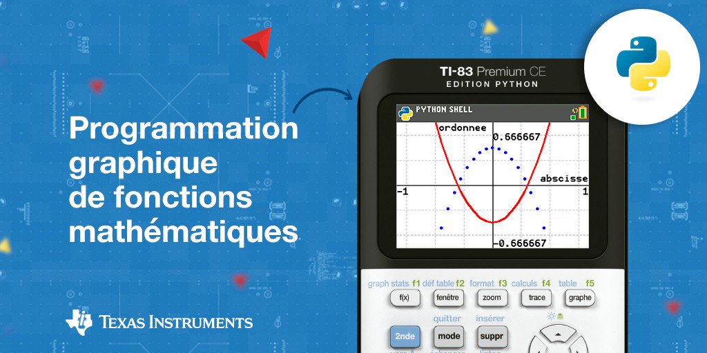 Texas Instruments TI-83 Premium CE - Bleu - Calculatrice