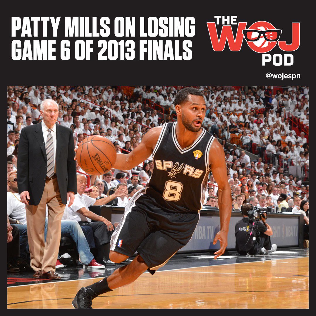 Adrian Wojnarowski (@wojespn) on Twitter photo 10/01/2020 18:17:42 Full audio of Patty Mills on The Woj Pod: spoti.fi/3086mly Full audio of Patty Mills on The Woj Pod: spoti.fi/3086mly