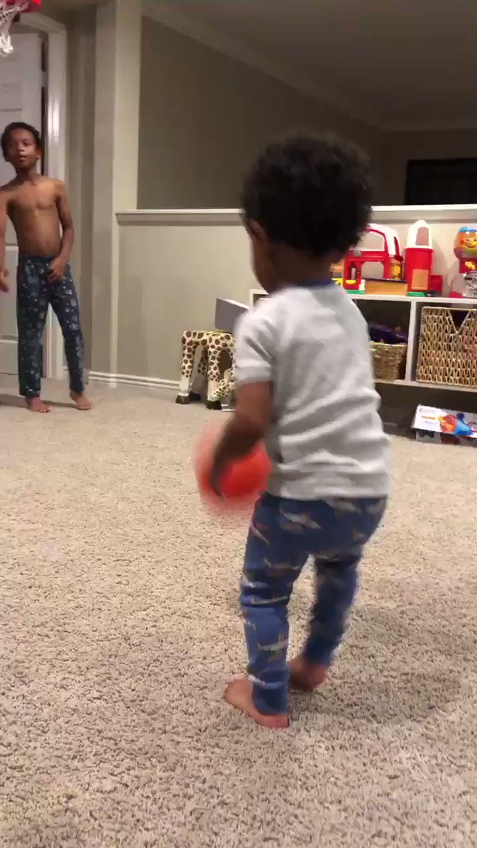 I would LOSE it if I witnessed my baby boy do this πππ