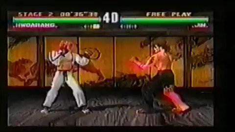 Hwang Su-Il - Tekken 3's Hwoarang mocap actor. Awesome to see the real deal alongside motion cleaned up for gameplay.