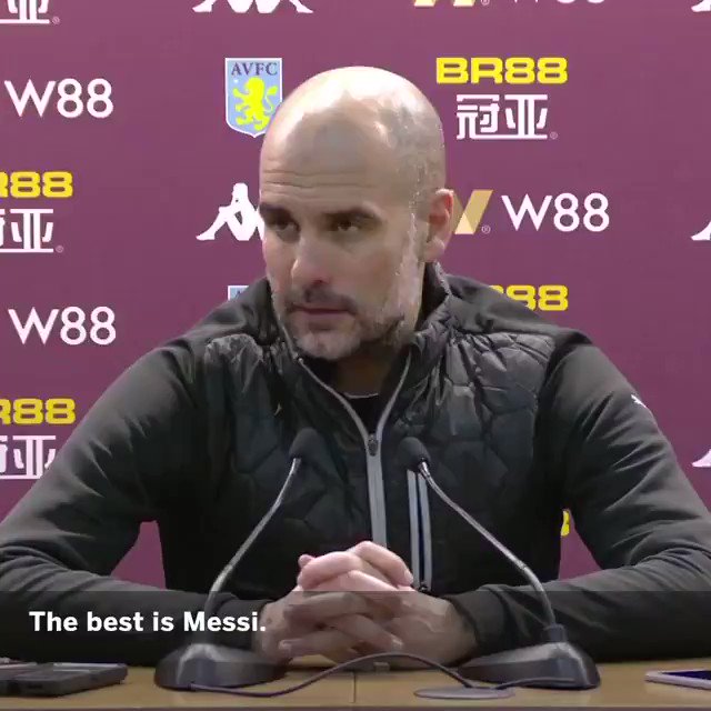A Guardiola le preguntan si Kun Agüero es el mejor jugador que dirigió y responde esto...
