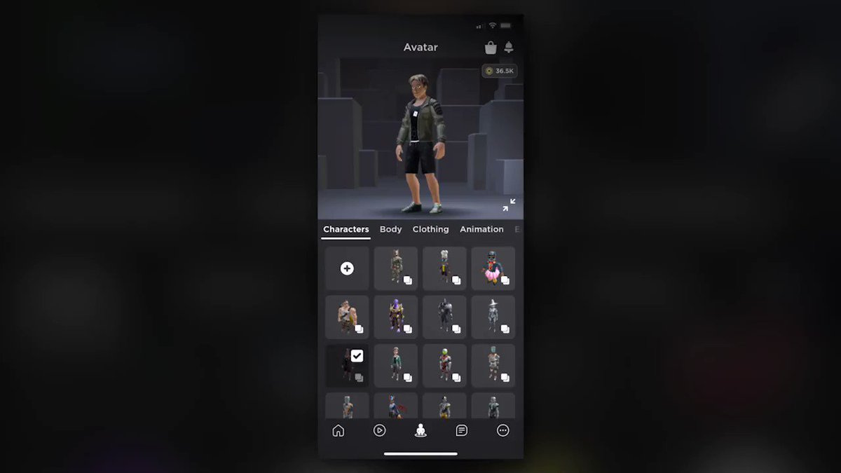 Roblox On Twitter Have You Checked Out The Redesigned Mobile Avatar Editor Yet Now You Can Save Your Favorite Costumes Browse The Avatar Shop Right From The Editor And More Read More - roblox ar twitter the avatar context menu is a new feature