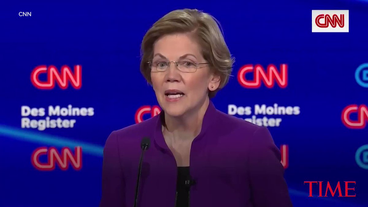 At the #DemDebate, the candidates commit to universal childcare https://t.co/a3TyQoqnxi
Correction: The original version of this video misstated the date of the debate. It is in 2020, not 2019. https://t.co/s0pFsCsxT8