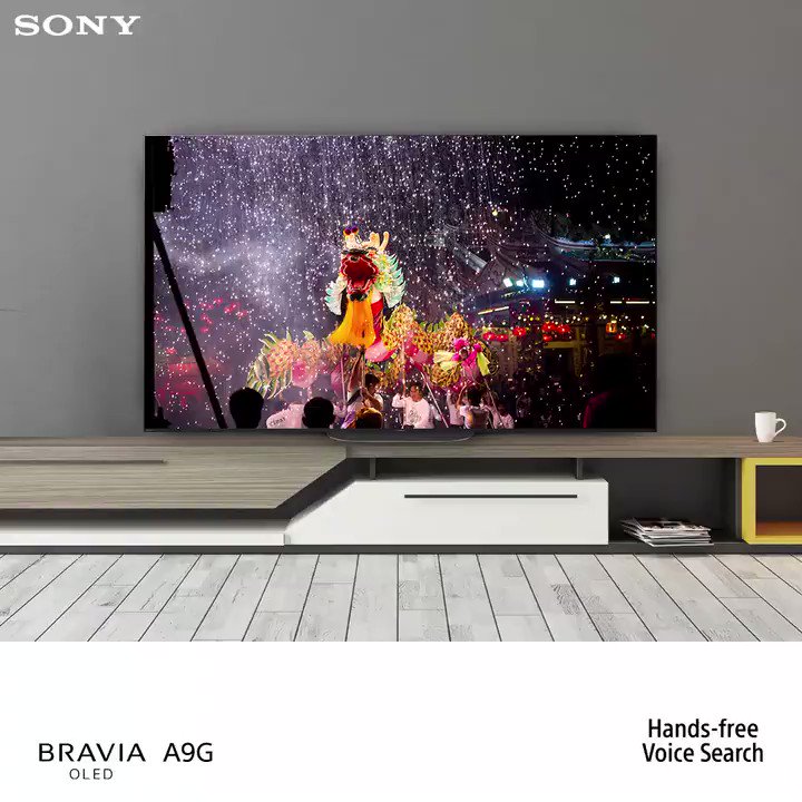 No matter how busy your hands are, you’ll never miss a moment with Hands-free Voice Search of Sony #BRAVIAOLED A9G.Know more: http://bit.ly/38f7NSj