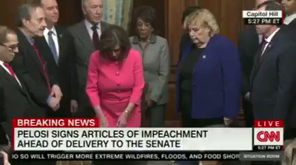 Participation trophies? 😂Nadler: “I impeached the President and all I got was this stupid pen.”