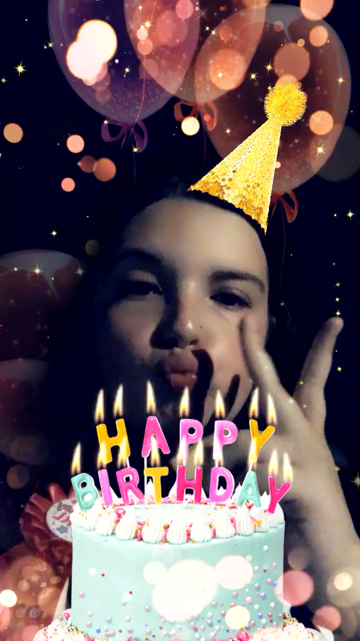 Imagining getting a happy birthday from and would be amazing but I doubt it 