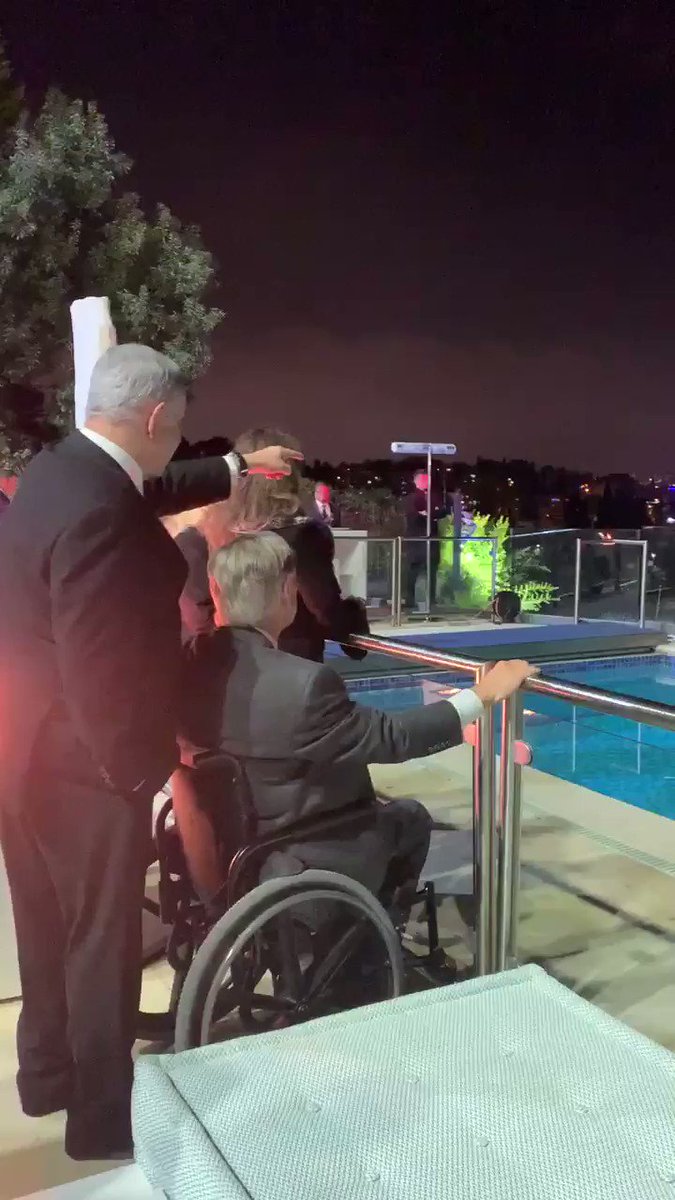 Visiting tonight with Israel Prime Minister @netanyahu about historical locations in Jerusalem. We shared our commitment to freedom and security for Israel and the United States.
