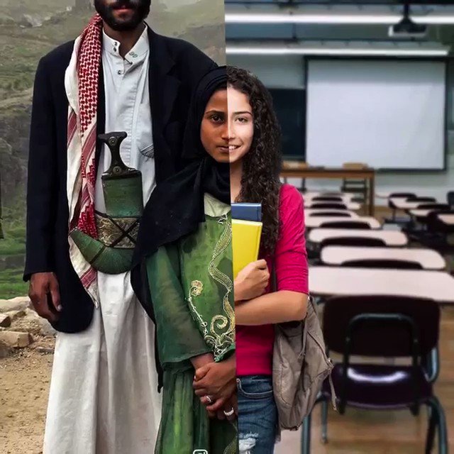 Turkish photographer Uğur Gallenkuş portrays two different worlds within a single image. Combining pics one of the Western world and the other of the Rest, he highlights how , despite living on the same planet , these places couldn’t be more different. Stunningly Brillian