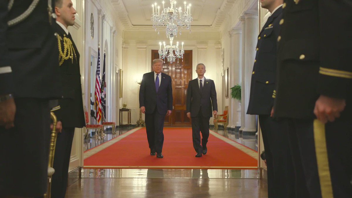 Retweet @POTUS’ PROMISES MADE, PROMISES KEPT on TRADE! As @SpeakerPelosi spent $5K on Gold Pens to sign an Impeachment Hoax, @realDonaldTrump used a $1.99 Sharpie Pen to sign a $200B China Trade Deal, adding to 7M JOBS the @WhiteHouse created in 3 years that @BarackObama didn’t!